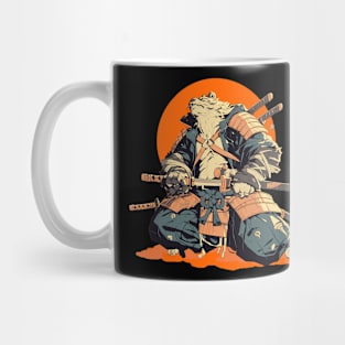 bear samurai Mug